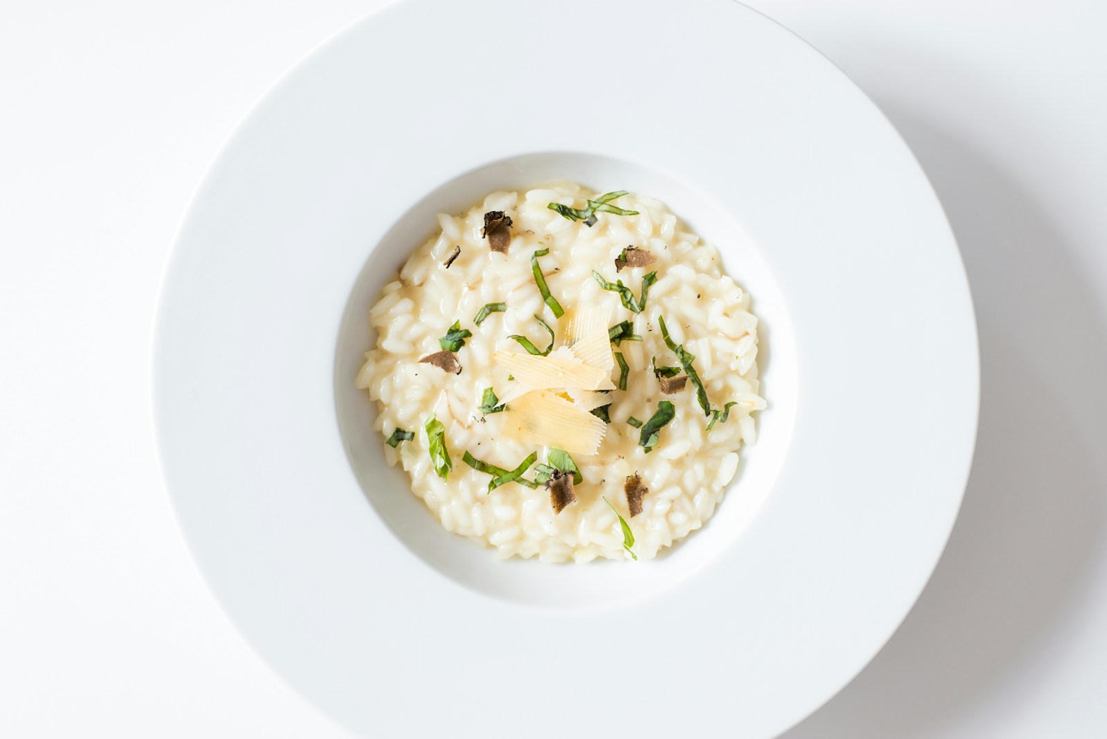 Un risotto come riferimento visivo: la foto non ritrae una panissa vercellese.